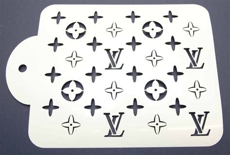 louis vuitton stencils for cakes|louis vuitton cake template.